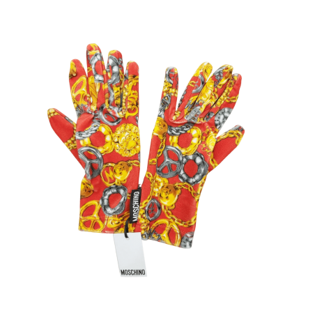 MOSCHINO Guantes estilo barroco