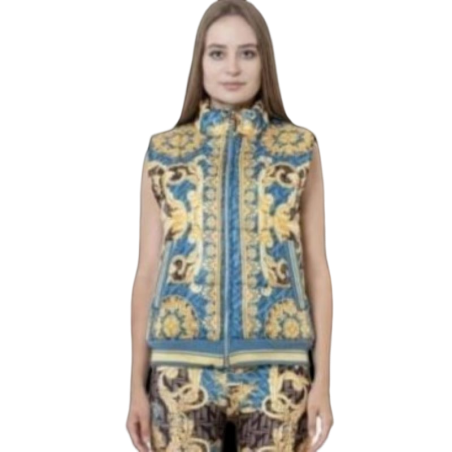 NICE ISTANBUL Chaleco print barroco