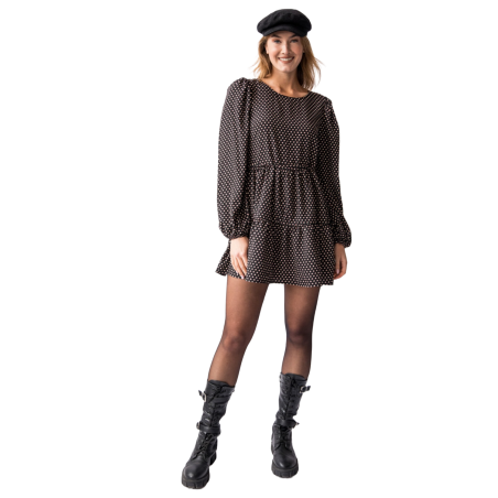 LYLU Vestido Manga 3/4 / Tabarca