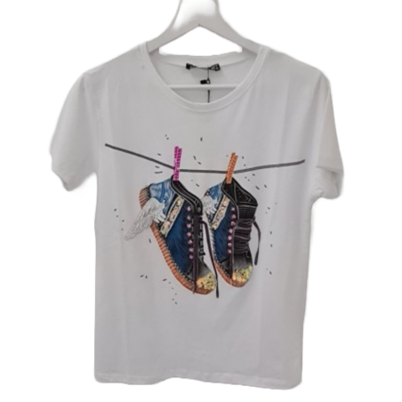 MINT Camiseta sneakers azules