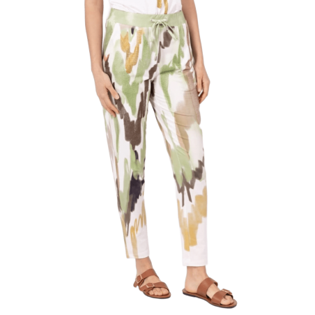 MISSY Pantalón veste tonos verdes