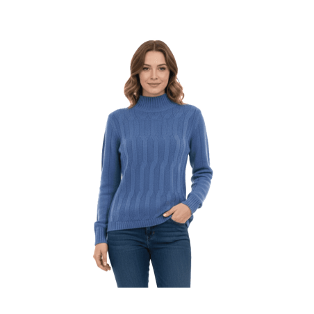 OBOLO Jersey semicisne entallado