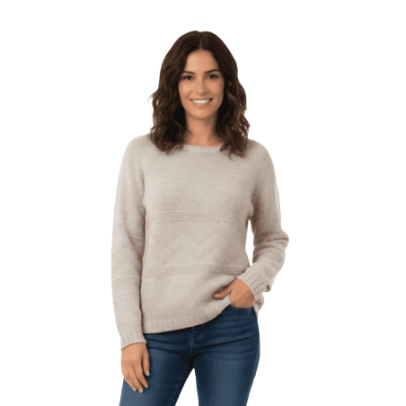 OBOLO Jersey renglan zig-zag