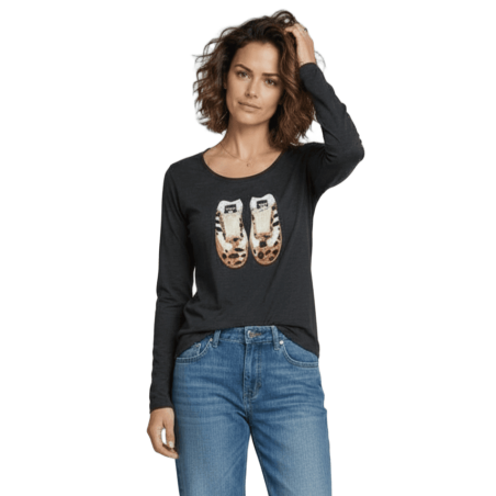 LOLITAS&L Camiseta con zapatillas