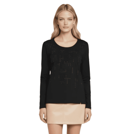 LOLITAS&L Camiseta Detalles Brillantes