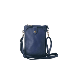 LUXURY Bolso de piel lavada...