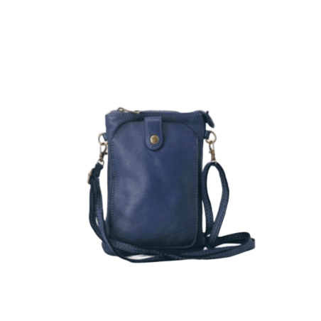 LUXURY Bolso de piel lavada mini