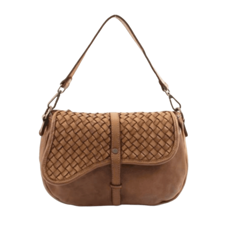 LUXURY Bolso de piel  trenzada