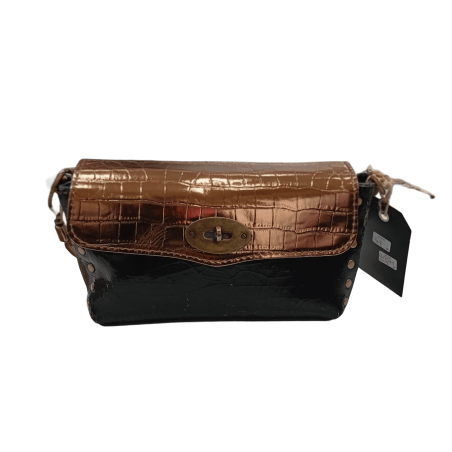 LUXURY Bolso de piel combinada