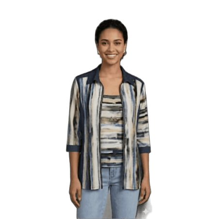 DONA Chaqueta jean multicolor