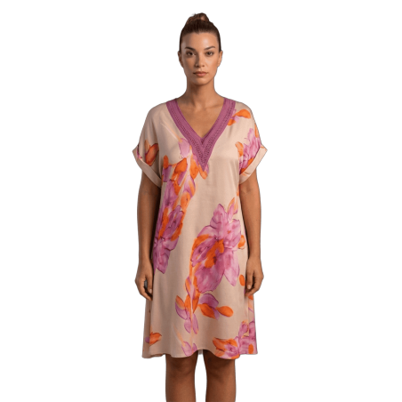 SCUSI Vestido estampado floral