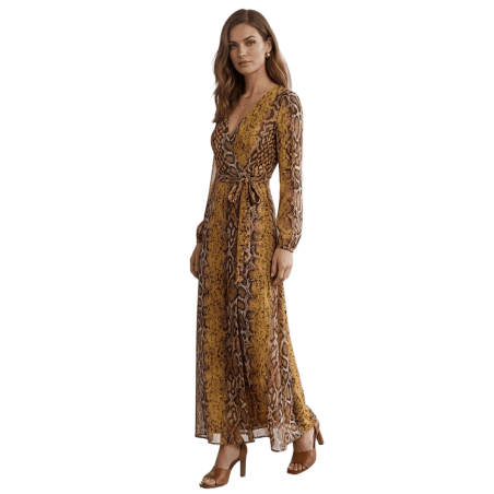 LEFON Vestit Estampat Serp