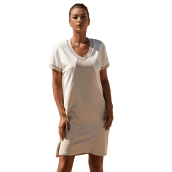 SCUSI Vestido cuello pico...