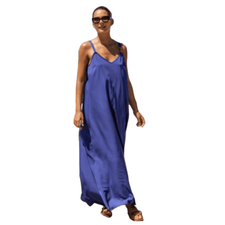 SCUSI Vestido de tirantes con detalle