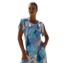 SCUSI Blusa Estampado...