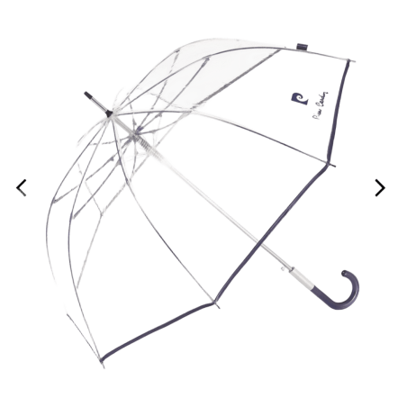 PIERRE CARDIN Paraguas transparente Epur