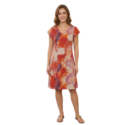 SCUSI Vestido estampado...