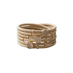 LA HOLA Pulsera piel y...