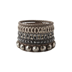 LA HOLA Pulsera piel y...