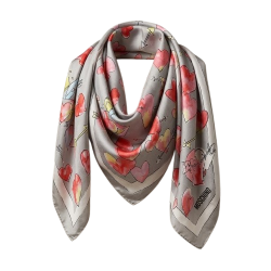 MOSCHINO Foulard 100% Seda