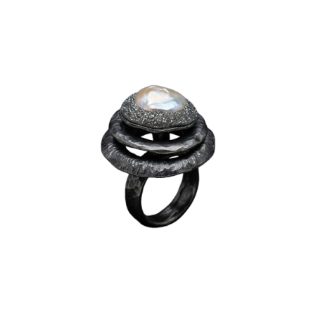 ESTROSIA Anillo Perla
