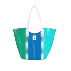 GLOKO Bolsa de playa rayas