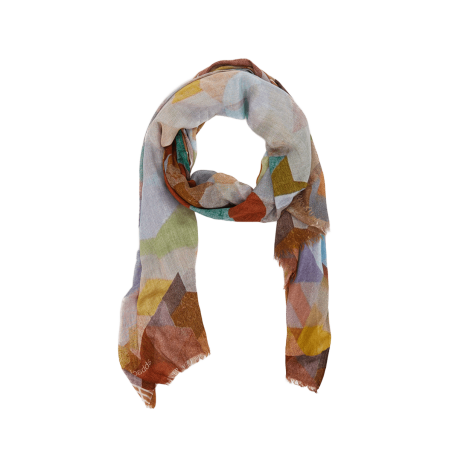 ABBACINO Pañuelo estampado geométrico