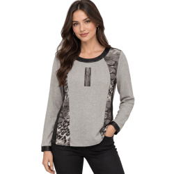 DONA Jersey combinado print...