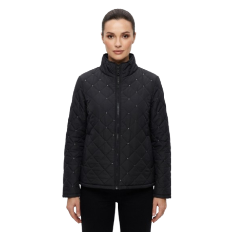 DONA Chaqueta acolchada con strass
