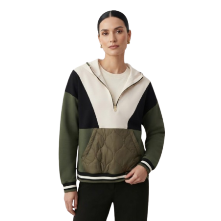 SCUSI Jersey bicolor con capucha