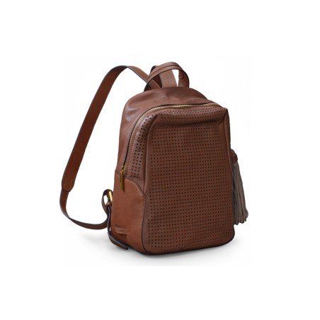 ABBACINO Mochila en piel troquelada